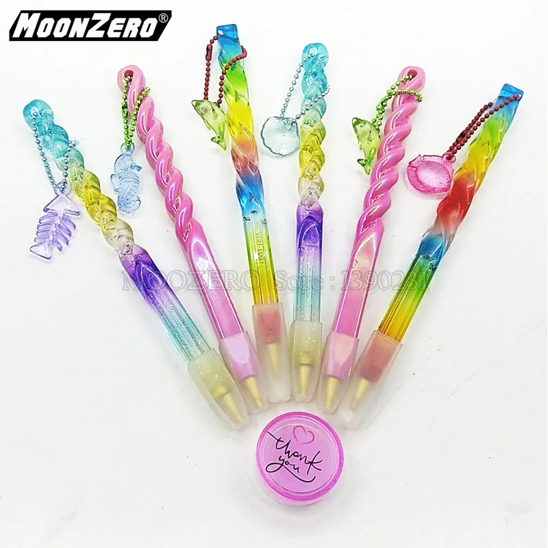 Лидер продаж радужная цветная морская ручка (с цепочкой аксессуары для вышивки)
