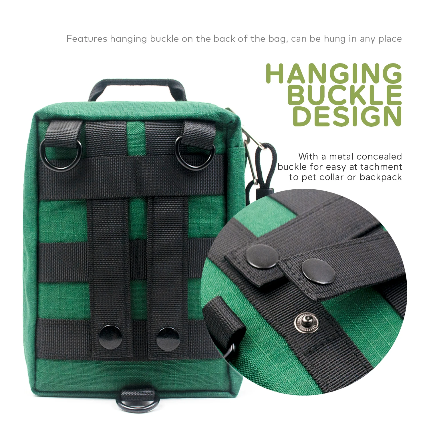 BearHoHo Medical Supplies Storage Bag Portable Molle Pet First Aid Kit Dog Survival Military Emergency Rescue | Безопасность и