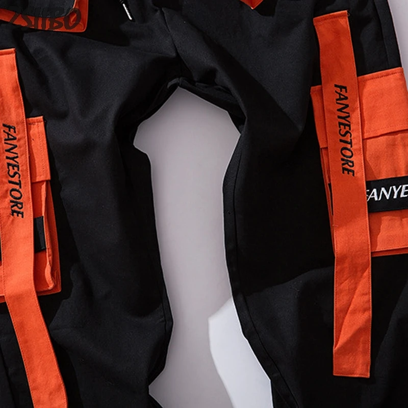 2019 сращивающиеся накладные карманы шаровары мужские беговые брюки в