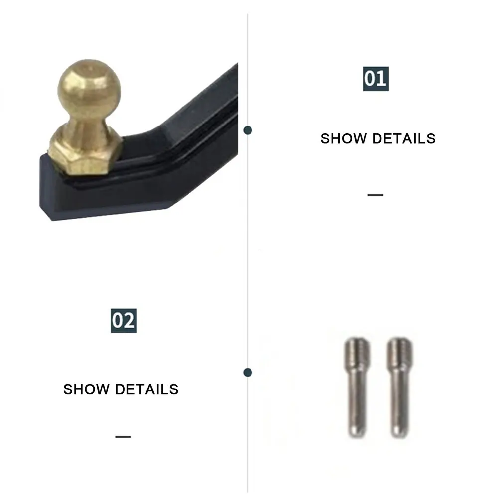 

Durable Metal Tow Hook Drop Hitch Receiver 42mm For 1:10 Remote Control Car Accessories For TRX4 Axial SCX10 90046