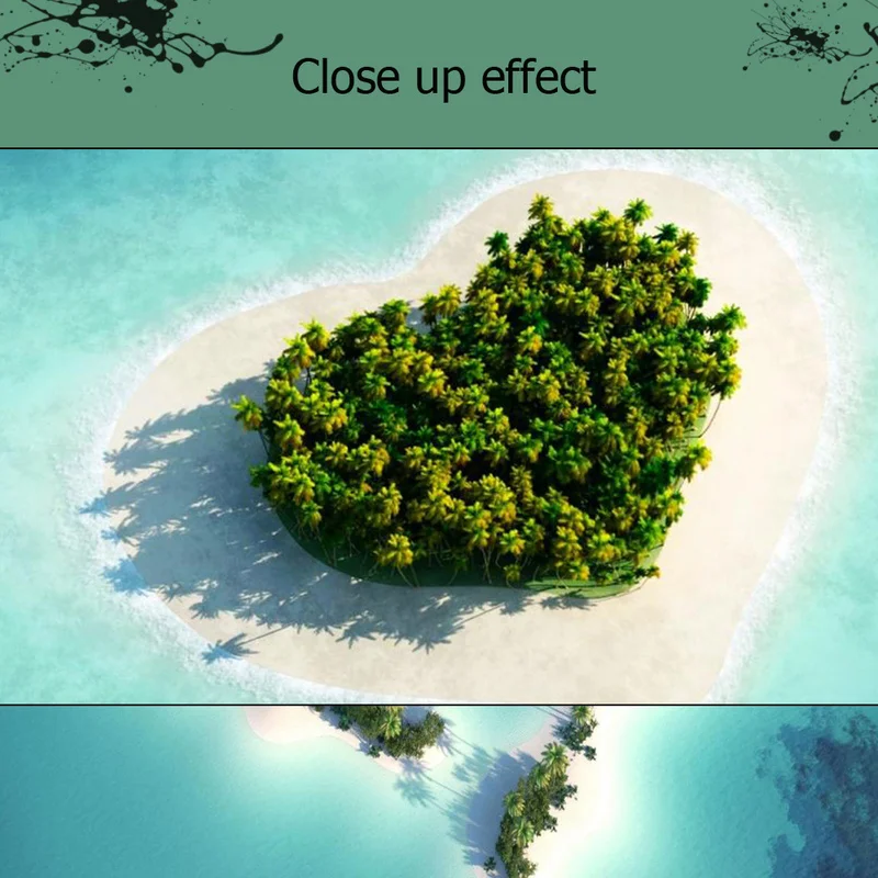 

3 Pieces Canvas Posters and Prints Living Room Love Shaped Island Home Decor Poster Seascape HD Painting for Room Decoration