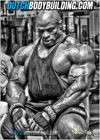 Ronnie Coleman Бодибилдинг Мышцы Искусство Печать Шелковый плакат домашний декор стен