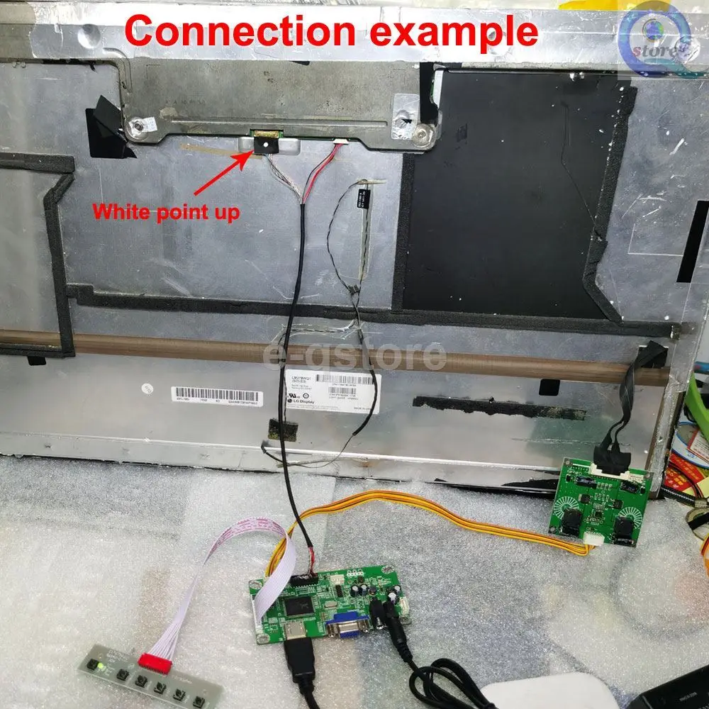 E-qstore: перерабатываемая плата преобразователя драйвера ЖК-контроллера 27 дюймов