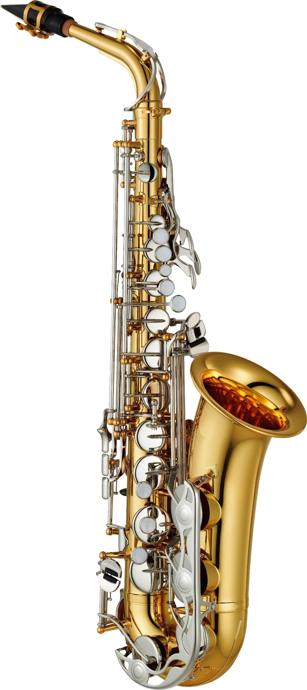 DeXin саксофон Alto 23 Профессиональный альт Sax на заказ серия высокий саксофон золотой лак никелированные клавиши мундштук трости шеи