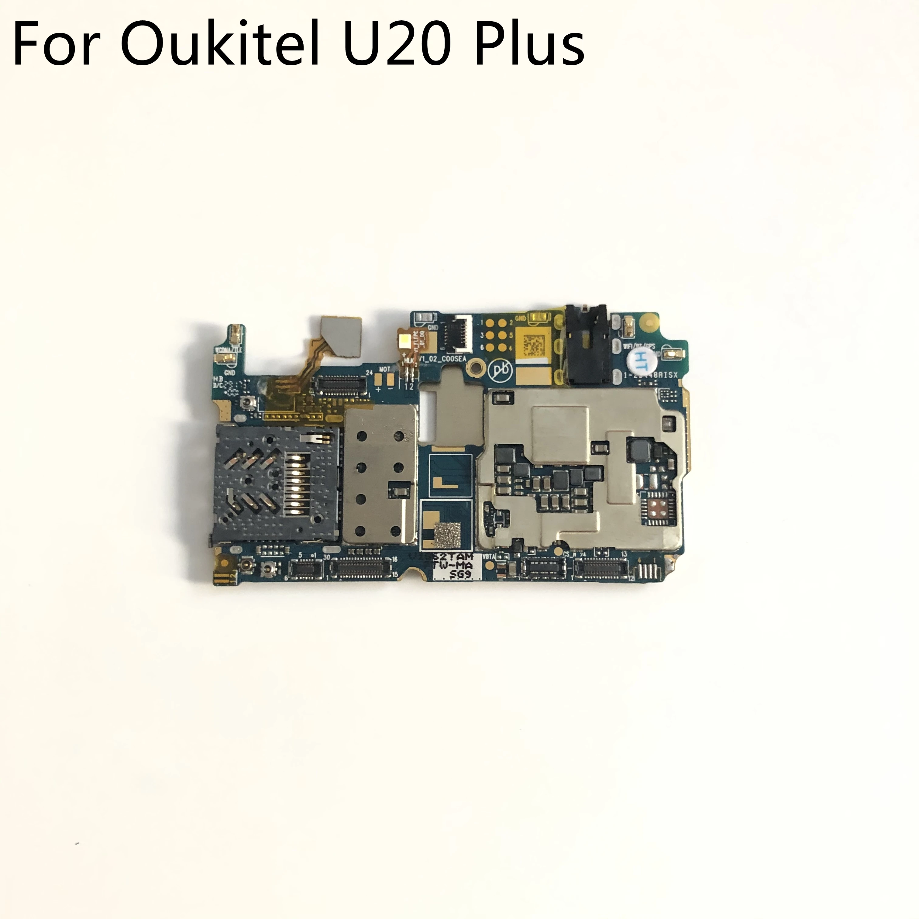 Б/у материнская плата 2G RAM + 16G ROM для OUKITEL U20 Plus MTK6737 четырехъядерный 5 дюймов 1920x1080 FHD