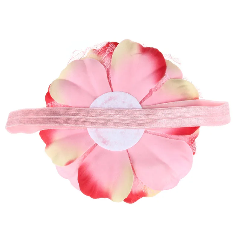 Kids Elastic flower headband Headbands Hair Girls baby Bowknot Hairband girl accessories set photography | Мать и ребенок
