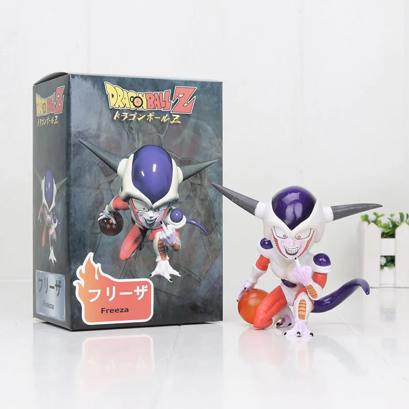 Комикс Аниме 7-19 см DXF, что обидно! Фриза морозильник ПВХ Фигурки Акира Торияма Dragon Ball Z Frieza Final State модель игрушки - Цвет: 3128 nee freeza box