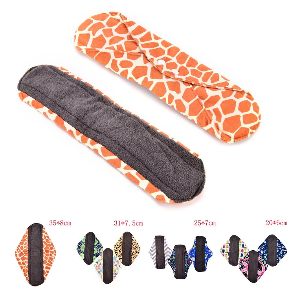

Best Deal Reusable Bamboo Cloth Washable Menstrual Pad Mama Sanitary Towel Pad Feminine For Lady Hygiene Menstrual Panty Pad