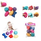 Детская резиновая игрушка-погремушка с мягкой текстурой, для детей 0-12 месяцев