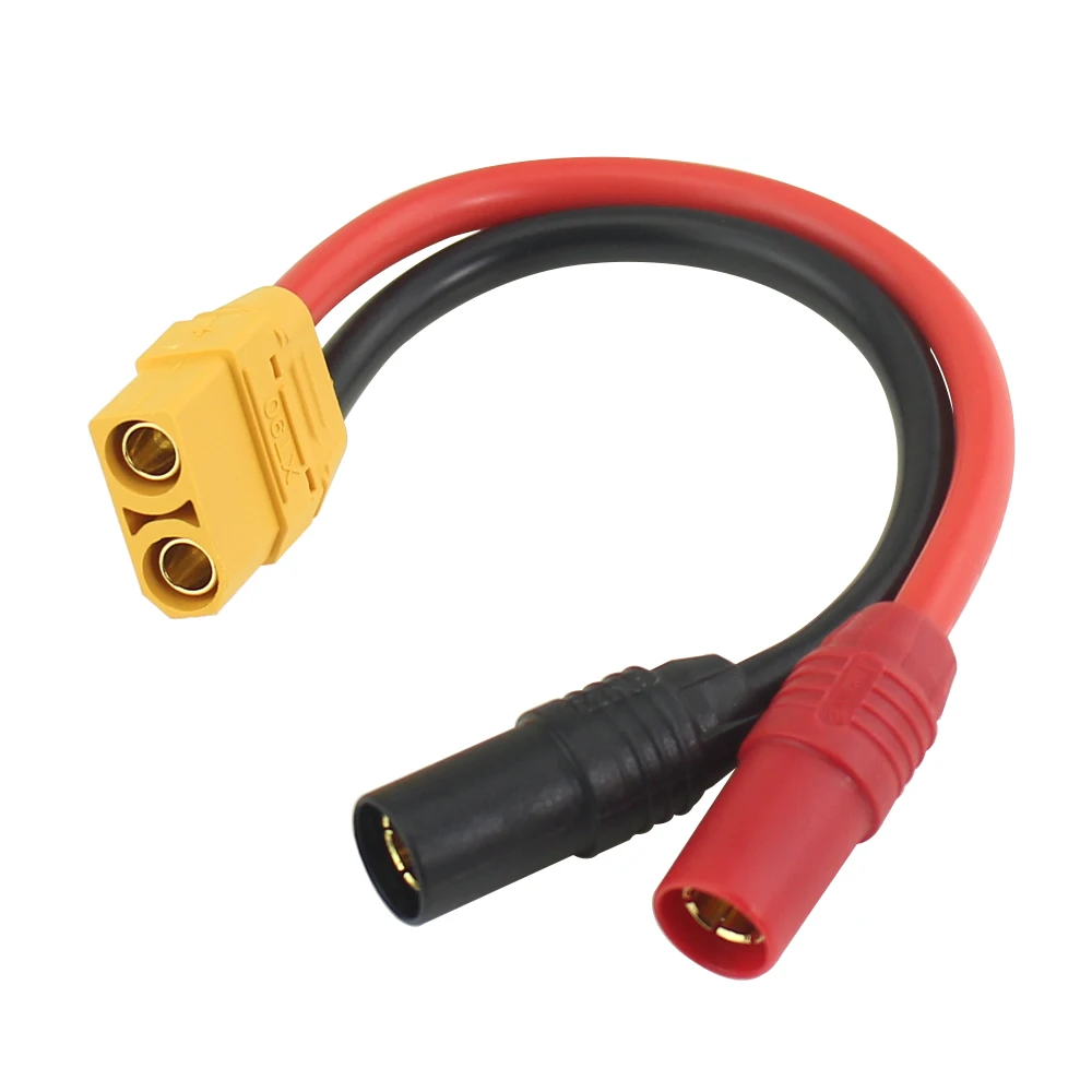 Кабель переходник Amass XT90 15 см 10awg|Детали и аксессуары| |