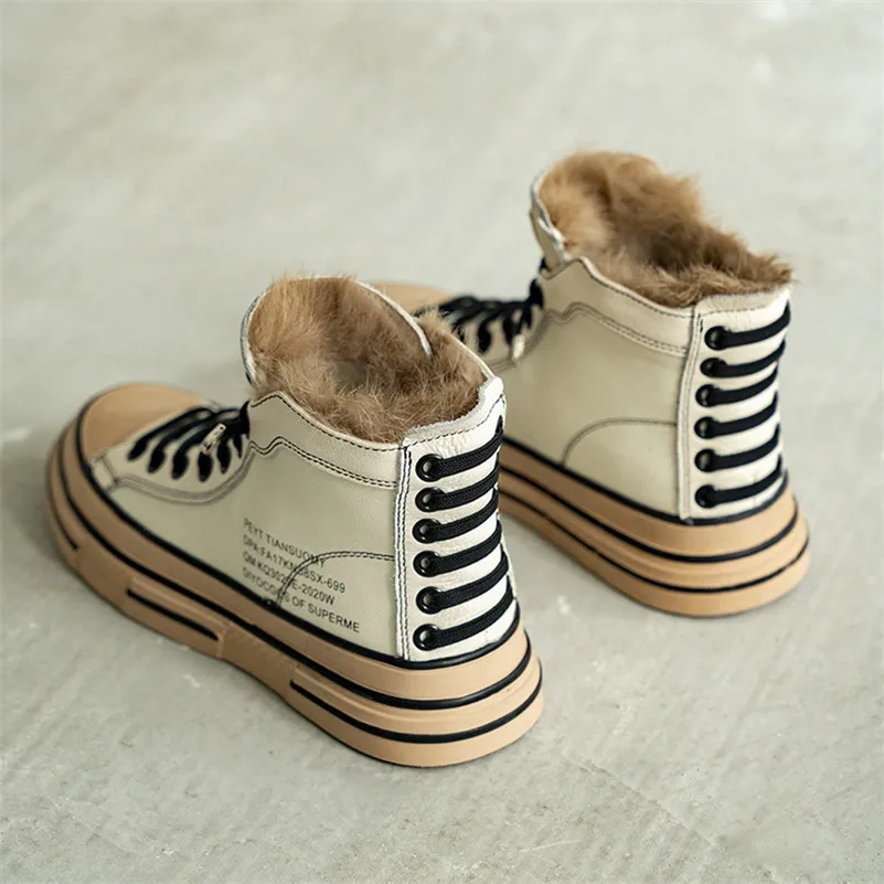 Женские ботильоны на шнуровке Meotina зимние полусапожки из натуральной кожи