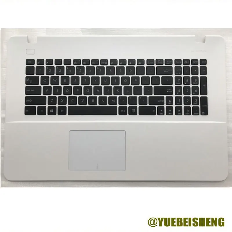YUEBEISHENG новый для ASUS X751 A751 X751LD K751L R752 R752L X751LK palmrest US Клавиатуры верхняя крышка тачпад