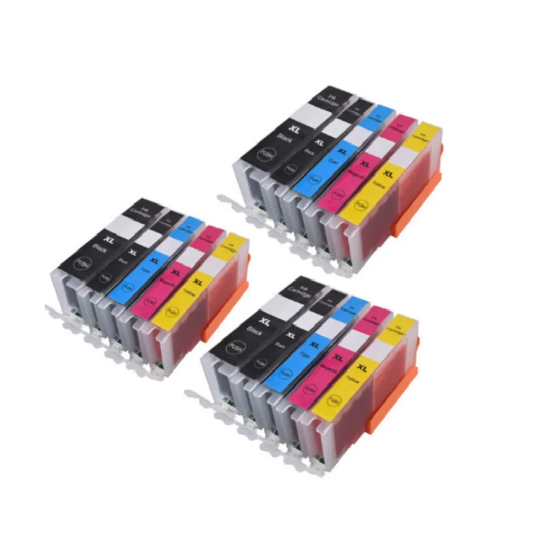 15 шт. картриджи для принтера Canon PIXMA MG5750 MG5751 MG5752 MG6850 MG6853 TS6050 570 6051 6052 5050 | Компьютеры
