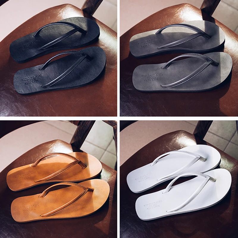 

comemore Summer Flip Flops Women Slippers Letter Grain Outdoor Light Casual Beach Shoes Man Sandals Slipper for Men Indoor Shoes