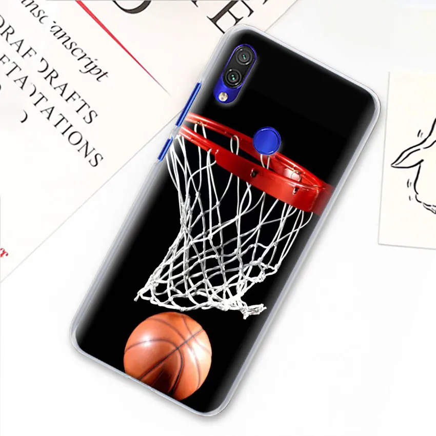 Черный чехол для Xiaomi mi A3 A1 A2 8 Lite 9T CC9E Play Red mi K20 Pro 7A Note 7 7S твердый прозрачный чехол