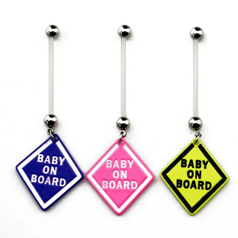 1 шт. детская настольная игра беременность кольцо для пупка Фторопластовые