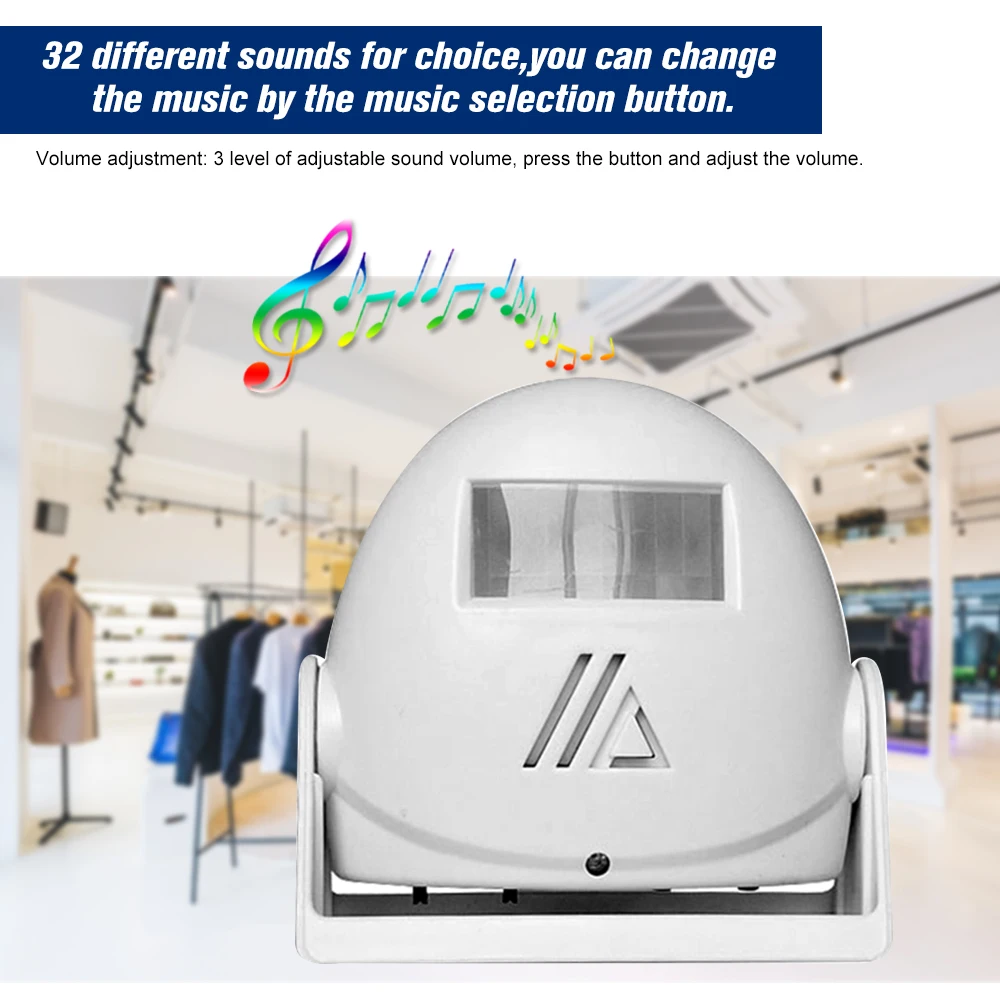 Беспроводной дверной звонок гость устройство для приема гостей оповещение о