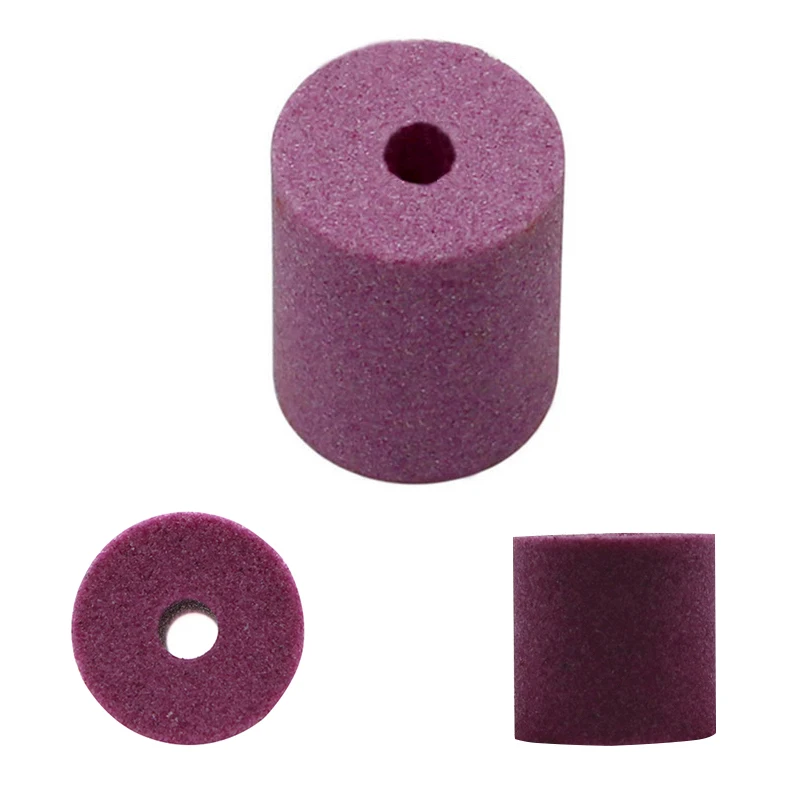 Горячая Портативный шлифовальный круг Кухня Камень Abrader два колесо для заточки