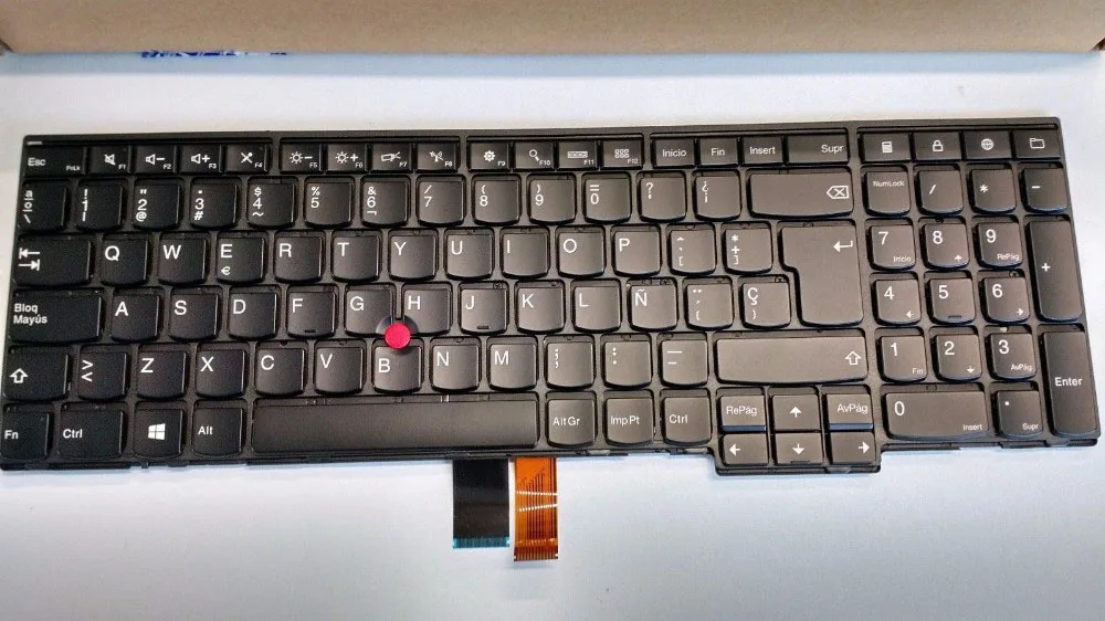 Клавиатура для ноутбука Lenovo ThinkPad W540 W541 W550s T540 T540p T550 L540 Spainsh/RU/UK|Клавиатуры замены| |