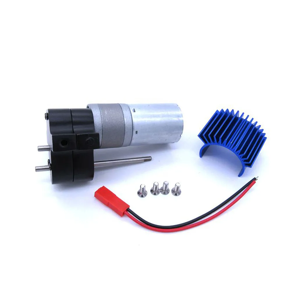 Universal Metal Transfer Gearbox with 370 Reduction Motor for WPL B14 B24 C14 RC Car Accessories Parts | Игрушки и хобби