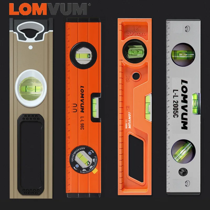 Рычажная линейка LOMVUM для измерения высокой точности спиртовой уровень магнитная