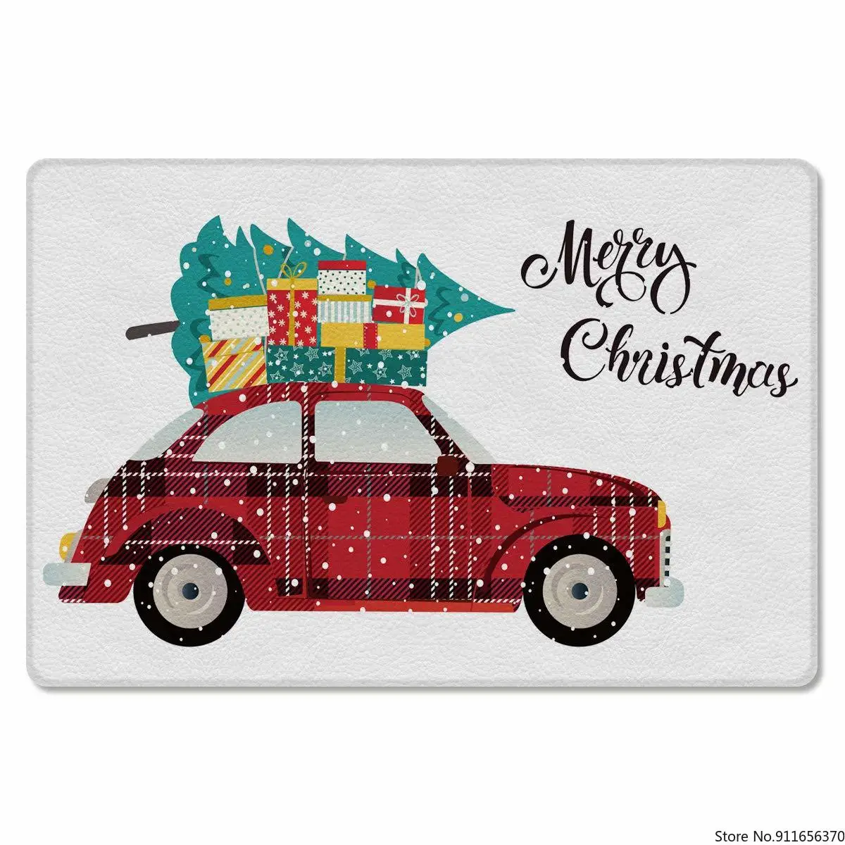 Коврик для входной двери водонепроницаемый прочный Противоскользящий резиновый