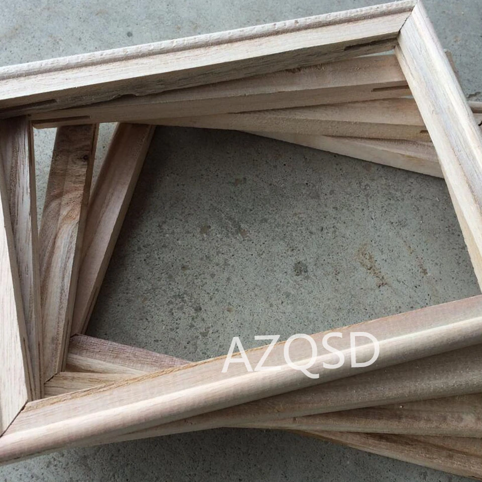 AZQSD 40X50 см DIY деревянная рамка для масляной живописи по номерам живопись аксессуары каллиграфия в рамке мозаика сборка горячий продукт