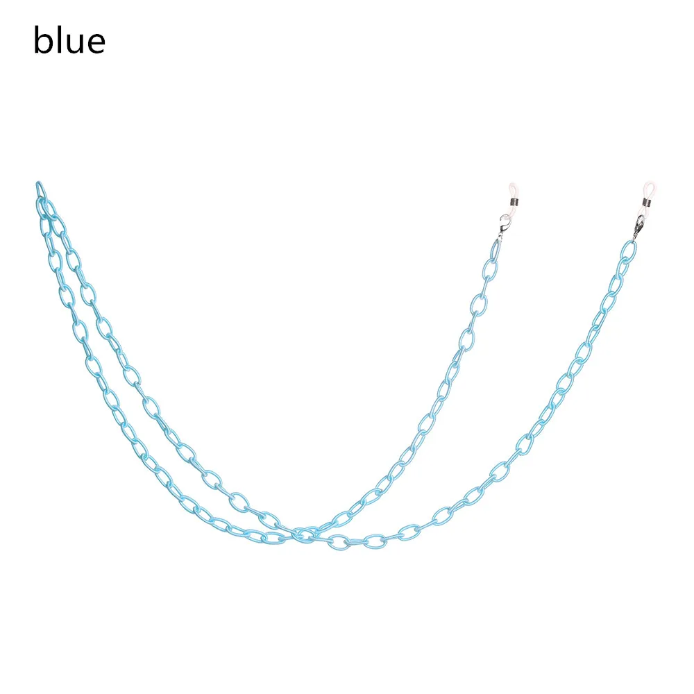 Style4-blue Новые модные очки цепочка для очков очки Винтаж Цепочка-держатель шнур Цепочки и ожерелья Аксессуары для глаз, солнцезащитные очки, 61/70 см - Цвет: Style4-blue