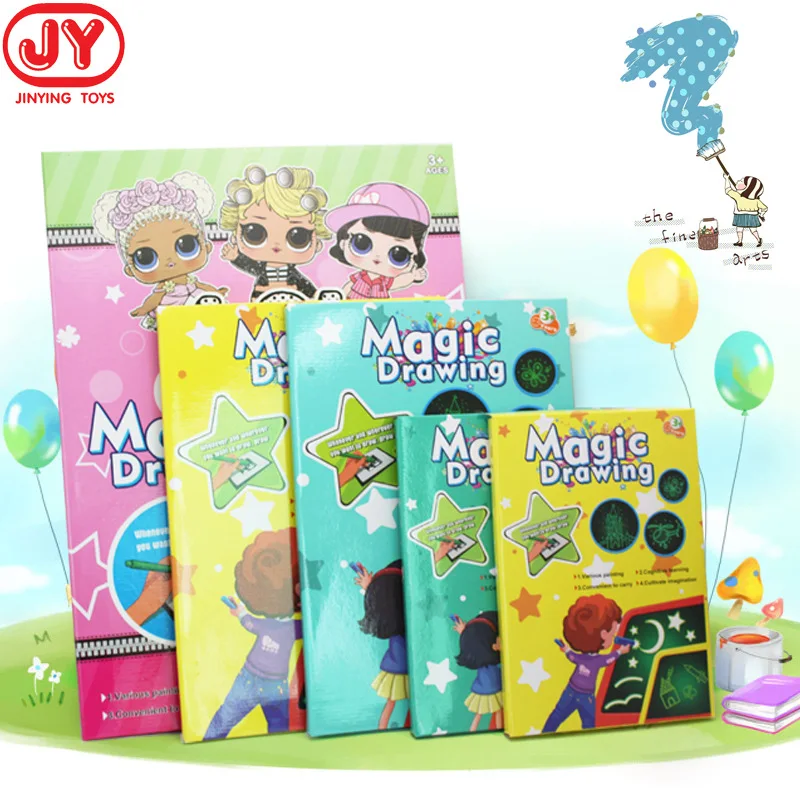 Светящаяся доска для рисования светильник-забавная флуоресцентная развивающая