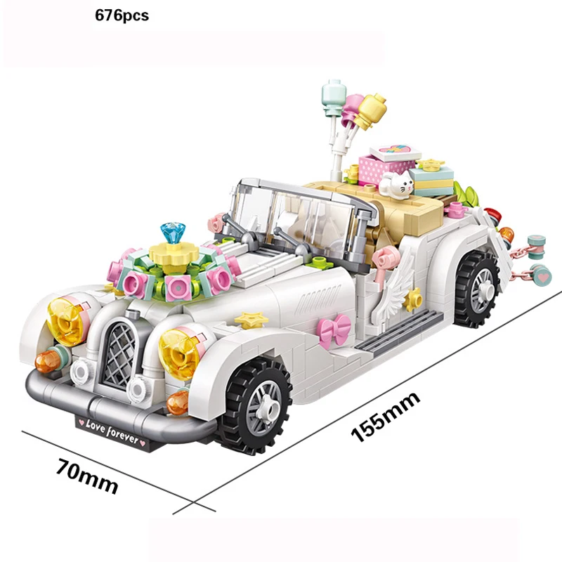 Прекрасный ww2 Германия Розовый M4 Шерман средний танк мини блок военная модель