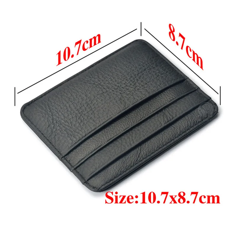 Фото New Fashion Genuine Leather Bank Card Case Thin Mini Wallet Men Business ID Credit Holder Cards Pack Cash Pocket Cheap Багаж и сумки New Fashion Genuine Leather Bank Card Case Thin Mini Wallet Men Business ID Credit Holder Cards Pack Cash Pocket Cheap Багаж и сумки
