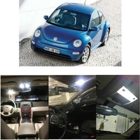 led interior car lights for vw new beetle 9c1 1c1 hatchback 1y7 cabrio passat 3b3 sedan car accessories lamp bulb error free
