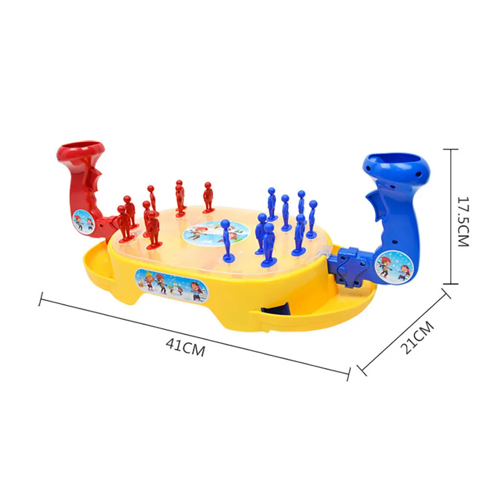 

Ball shooting battle bullet game interactive toy pinball game machine snowman parent child educational puzzle battle toy