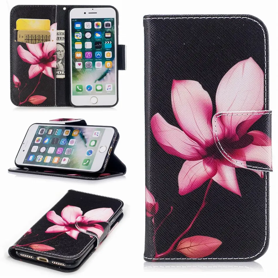 Чехол для iphone XS X MAX XR 6 6S 7 8 Plus 5 5S SE милый чехол-подставка с рисунком панды бамбука орла Роскошный чехол бренд P07Z