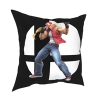 king of fighters terry bogard smash bros pillowcase printing polyester cushion cover decorative pillow case cover home 45x45cm