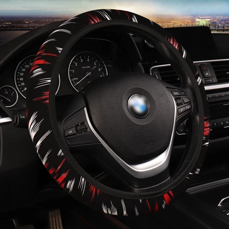 

Car Accessories Wheel Cover On The Steering Wheel Braid On The Steering Wheel Cover Case Auto Supplies