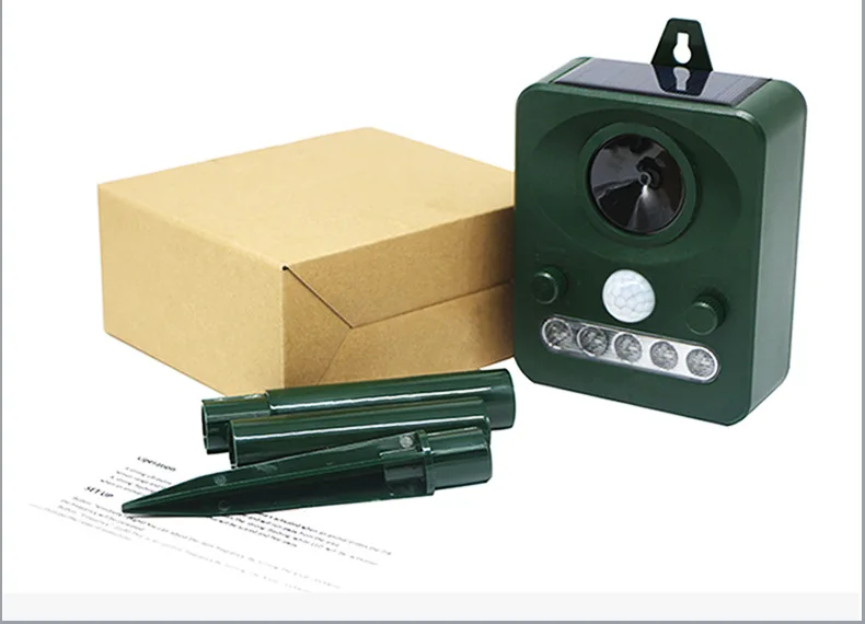 

Solar Power Ultrasonic Repeller Easy Safe Sonic Mouse Gopher Mole Pest Rodent Repeller For Outdoor Farm Garden Pest Control