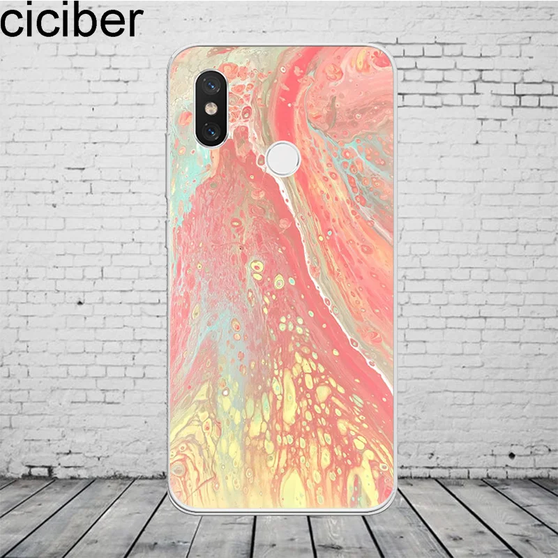 Модный мраморный чехол ciciber для Xiaomi MIX MAX 3 2 1 S Pro MI A2 A1 9 8 6 5 X 5C Lite SE Pocophone F1 телефона из