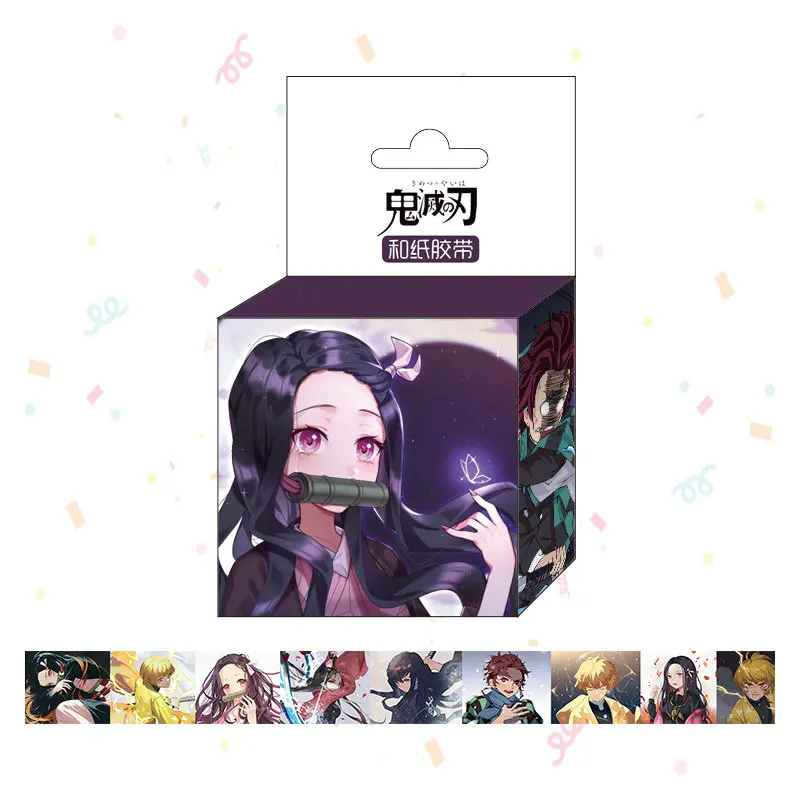 Клейкая лента для аниме клинок демонов 1 5 см х м|Офисный скотч| |