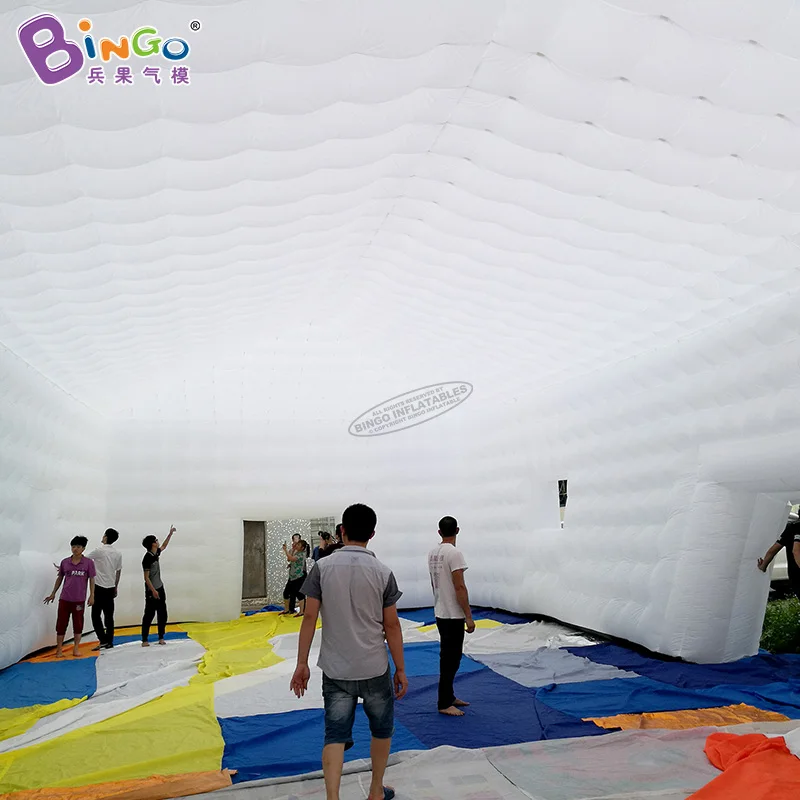 Online Kostenloser Versand Aufblasbare Weiß Zelt/Riesen Aufgeblasen Werbung Zelt Für Zeigen/Outdoor Verwenden Blow Up Event Shelter