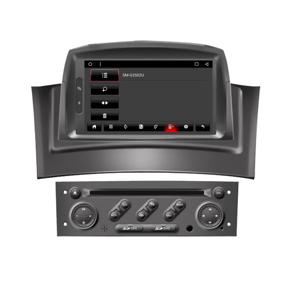 NAVITOPIA 7 дюймов 2G RAM 32G ROM Octa Core Android 8 1 автомобильный DVD GPS навигация для Renault Meganne II 2005