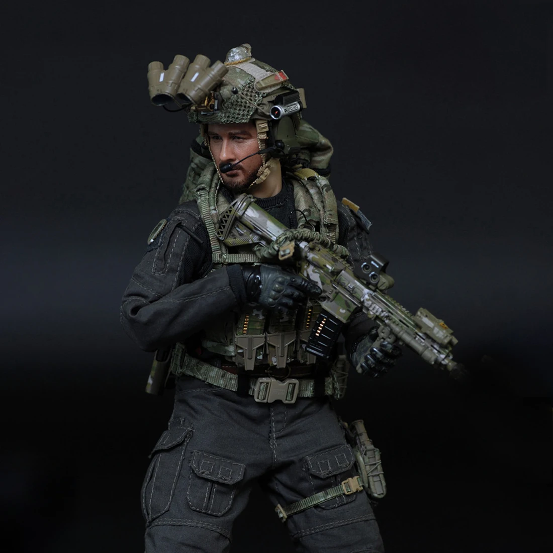NFSTRIKE 1/6 30 см модель солдата Реалистичная голова скульптура DIY подвижные морские котики Военная фигурка модель игрушки для взрослых детей