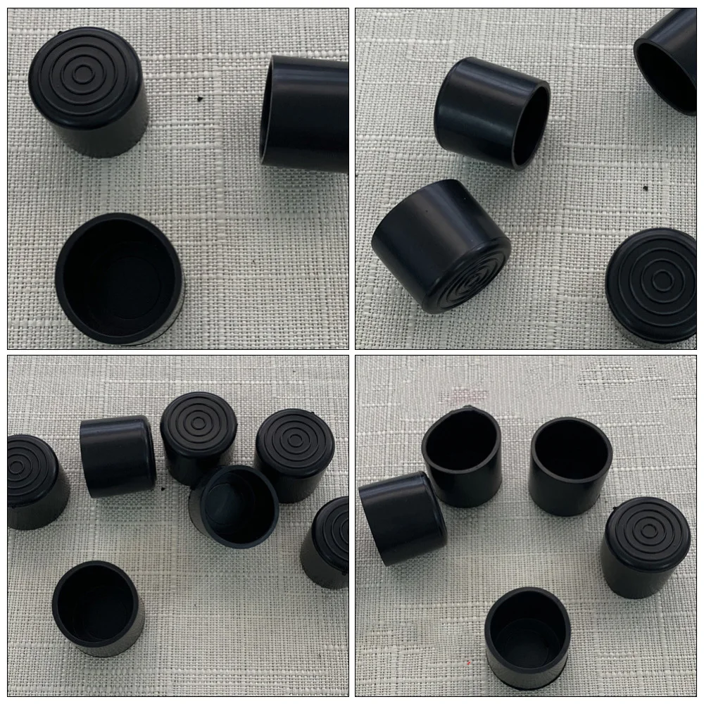 

100pcs Chair Leg Tips Caps 25mm Rubber Table Furniture Chair Leg Round Caps