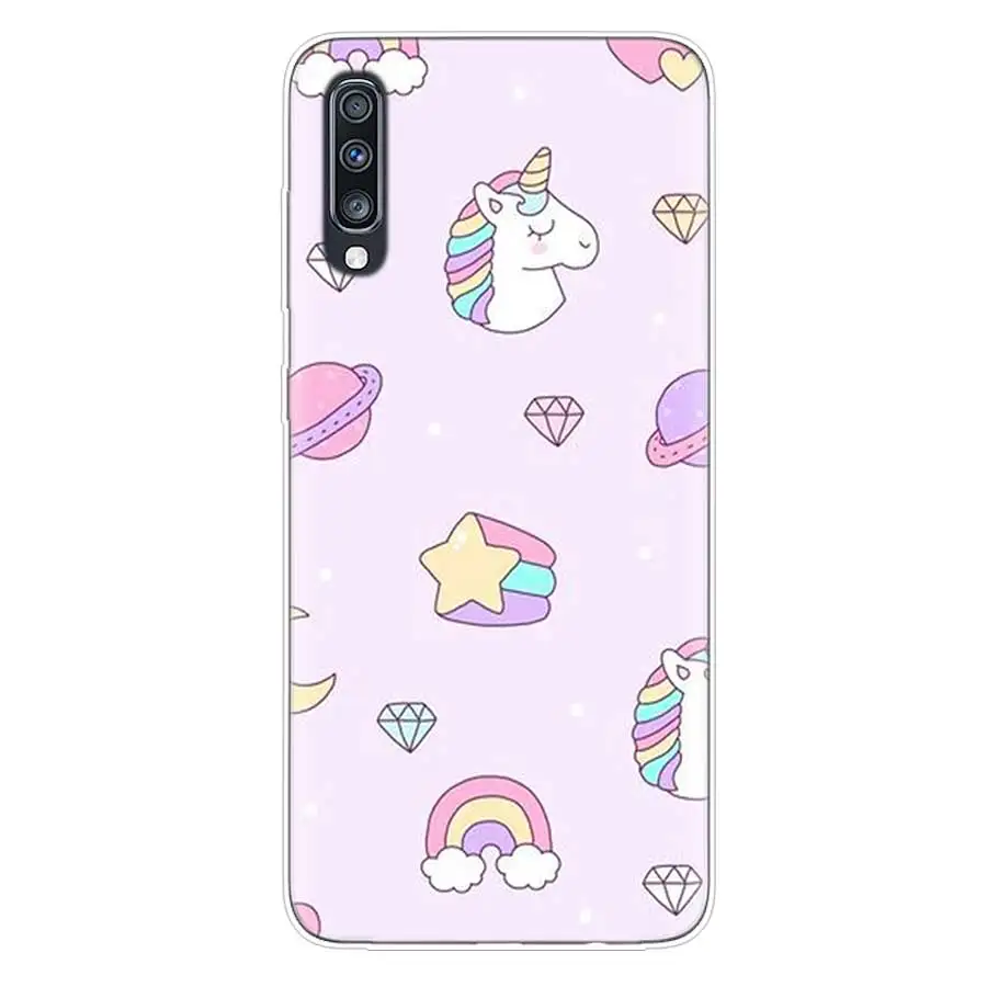 Rainbow Unicorn Fashion Soft Bumper Phone case For Redmi S2 Y3 7A K20 Note 7 7S 6 Pro 5 4 4X Pocophone F1 9 SE 9T A2 8 Lite |