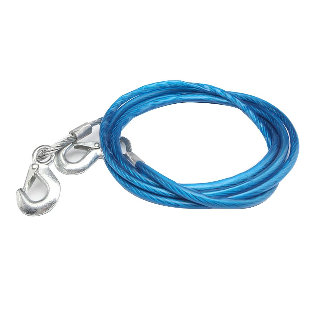 Сверхмощный буксировочный трос 4 метра 3 тонны тяговые тросы грузовики с