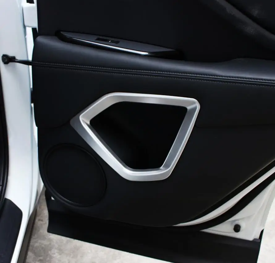 

For Acura CDX 2016 4PCS Matte ABS Chrome Car Side Door Handles Armrest Storage Box Cover Trims Car Styling Auto Accessories