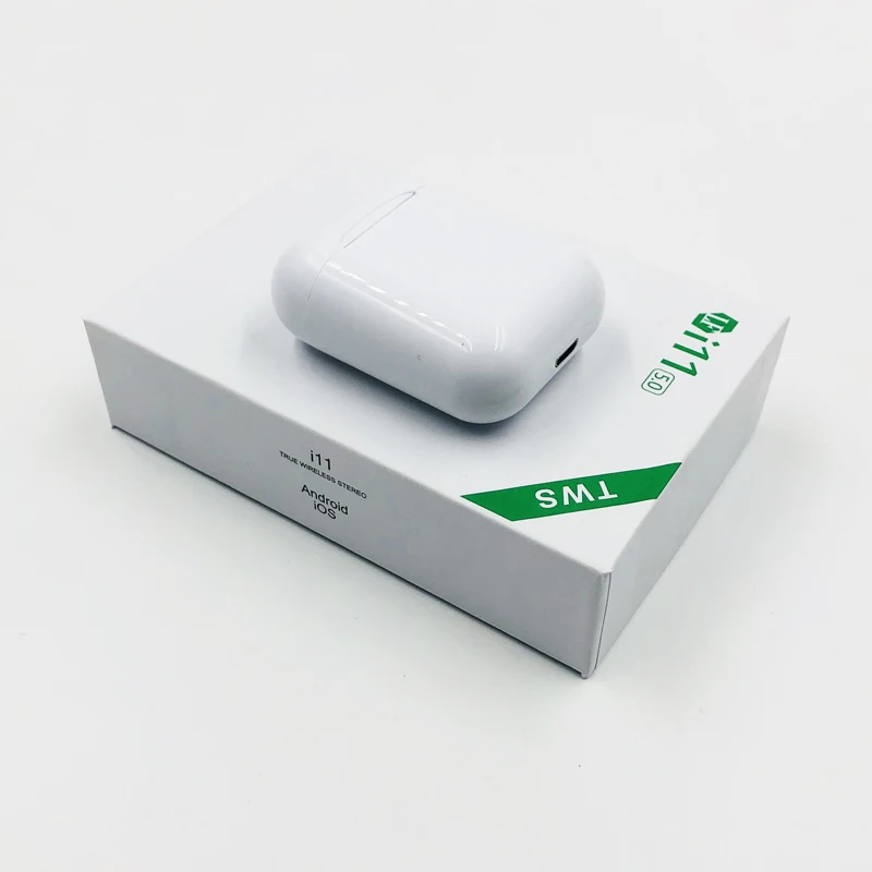 TWS i11 беспроводные наушники Bluetooth 5 0 мини-наушники-вкладыши стерео 3D спортивная