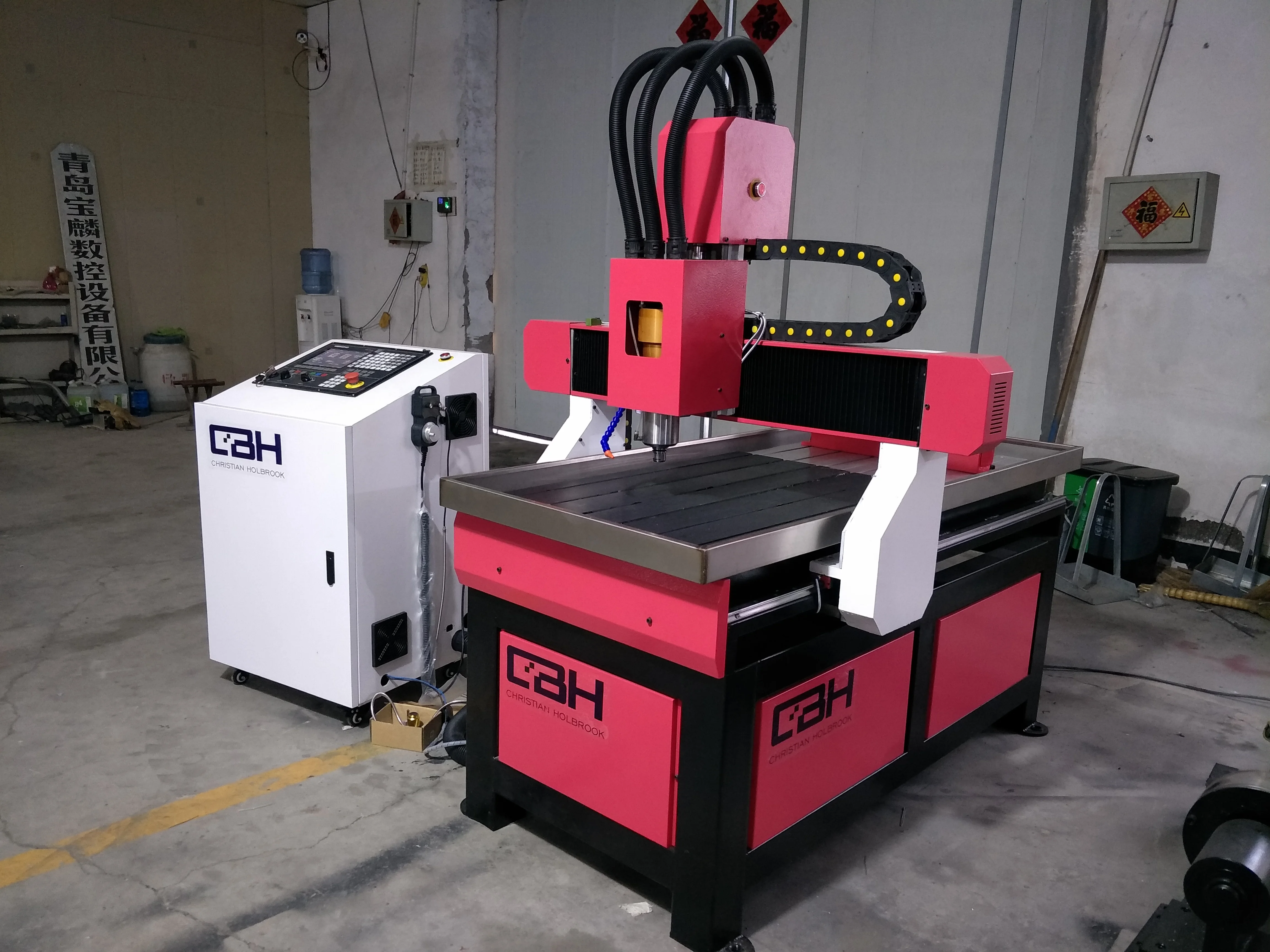 Mini advertising wood cnc router 6090 3 axis 4 milling machine with 2.2kw 3kw vacuum table dust collector from china | Инструменты