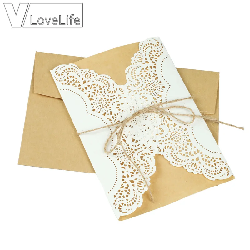 1 шт. белый лазерный разрез Роскошная Флора свадебные пригласительные карты