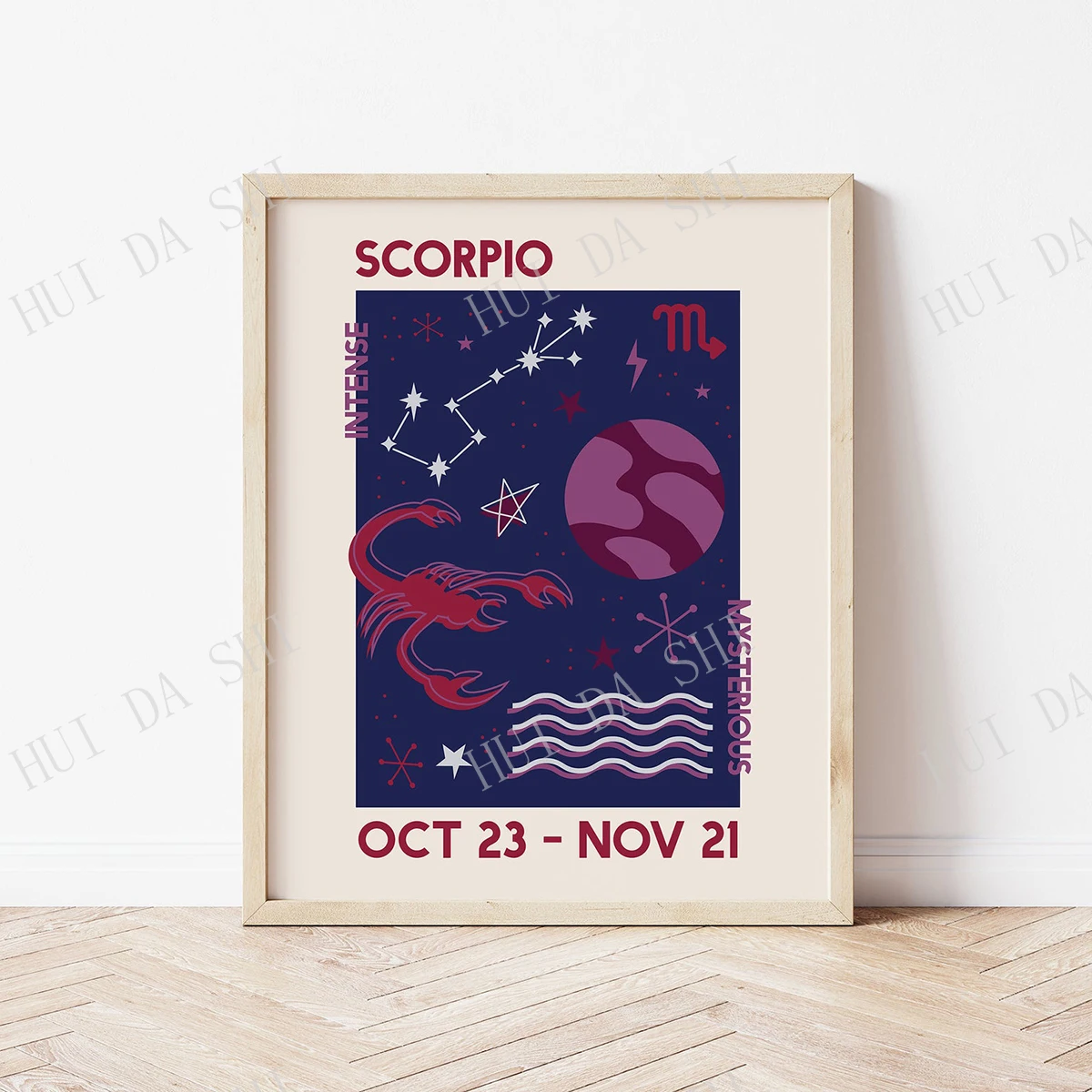 6 из двенадцати созвездия зодиака цифровое искусство | Абстрактная Астрология